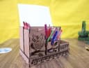 Owl Desk Organizer Laser Cut Vector File (DXF, SVG, CDR)