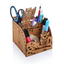 Owl Desktop Organizer Laser Cut Vector File (SVG, DXF, CDR)