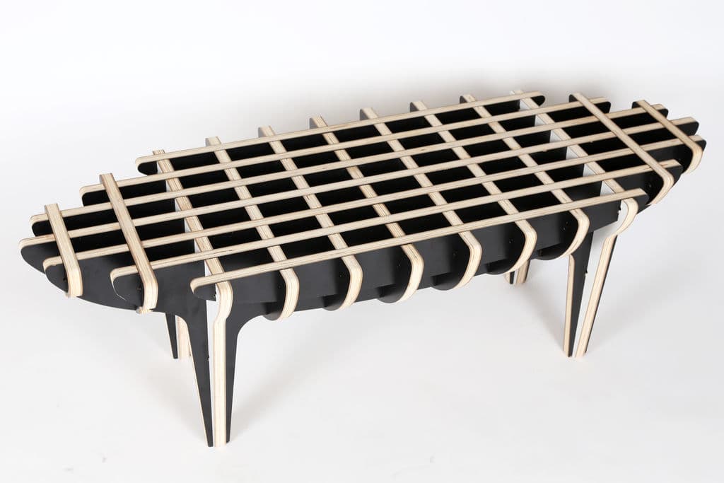 Parametric Coffee Table DXF DWG Vector File for CNC