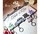 Personalized Family Key Holder Wall Decor Vector File