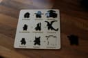 Pokemon Evolution Tray Puzzle Laser Cut SVG File