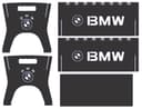 Portable BMW BBQ Grill Vector Design for Laser Cutting DXF