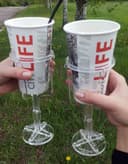 Portable Cup Holder Stand for Laser Cutting Vector File