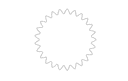 Precision Gear Cam Vector File for CNC Laser Cutting (DXF)