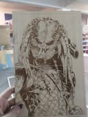 Predator Movie Character Laser Engraving Vector File