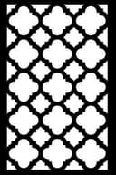 Quatrefoil Geometric Pattern DXF Vector for Laser Cutting