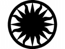 Radiant Sun Vector Design for Laser Cutting DXF