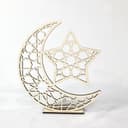 Ramadan Moon and Star Decorative Ornament Laser Cut DXF File