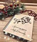 Roaring Lion Notebook Cover Laser Cut Vector File