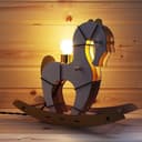 Rocking Horse Night Light Laser Cut Vector File