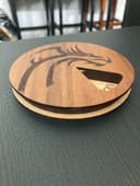 Rotating Dragon Pill Organizer Laser Cut SVG Vector File