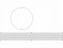 Round Box Storage Container DXF Vector File for Laser Cutting