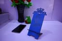 Royal Crown Wooden Phone Stand DXF Laser Cut File