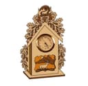 Rustic Deer Table Clock Laser Cut Vector Plan DXF