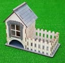 Rustic Tea Bag House Dispenser Laser Cut Vector File