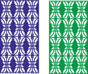 Seamless Decorative Partition Screen Laser Cut Vector File