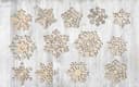 Set of 12 Detailed Snowflake Ornaments Vector Laser Cut Files