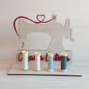 Sewing Machine Thread Spool Holder Laser Cut File Vector