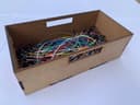 Simple Wooden Storage Box with Handles Laser Cut DXF File