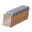 Slanted Wooden Brochure Holder Laser Cut Vector File