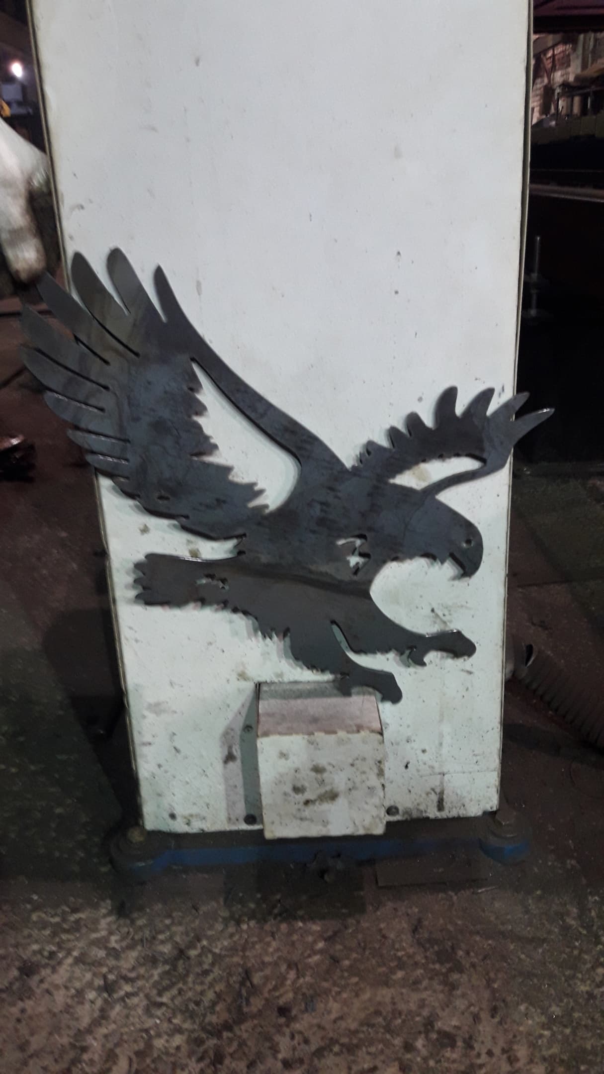 Soaring Eagle Silhouette Vector for Laser and Plasma Cutting