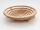 Spiral Fruit Bowl Laser Cut Vector Plan (SVG, DXF, PDF)