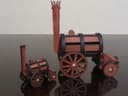Stephenson's Rocket 3D Puzzle Laser Cut Model DXF File