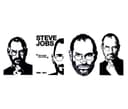 Steve Jobs Stencil Portrait Vector for Laser Cutting (SVG, DXF)