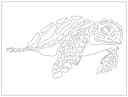 Stunning Sea Turtle Vector Art for Laser Cutting DXF