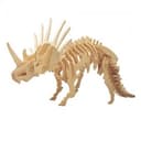 Styracosaurus 3D Dinosaur Puzzle Vector File for Laser Cutting