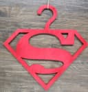 Superman Hero Logo Clothing Hanger Laser Cut File