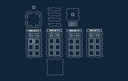 TARDIS 3D Puzzle Laser Cut Vector File (DXF)