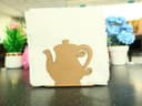 Teapot Napkin Holder Laser Cut Vector Design
