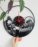 The Prodigy Band Vinyl Record Wall Clock Laser Cut Vector File
