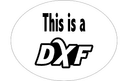 This is a DXF Sign Vector File for CNC Laser Cutting