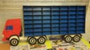 Toy Truck Wall Shelf Organizer Laser Cut File (SVG, DXF)