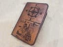 Travel Passport Wallet Laser Cut Vector Design (CDR)