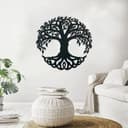 Tree of Life Celtic Wall Art Vector Design (DXF, SVG)