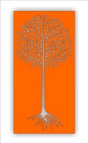 Tree of Life Decorative Screen Panel Vector Design