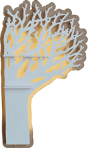 Tree-Shaped Wall Shelf Laser Cut Vector File