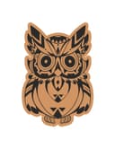 Tribal Pattern Owl Vector Design for Laser Cutting (DXF, SVG)