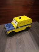 UAZ Police SUV 3D Puzzle Laser Cut Vector File