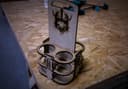 Viking Skull Beer Carrier Laser Cut Vector DXF File