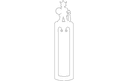 Viking Warrior Bookmark Laser Cut Vector DXF File