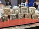 Vintage Alphabet Blocks Laser Cut SVG Vector Files