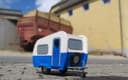 Vintage Caravan Camper Toy 3D Puzzle Laser Cut Vector Plan