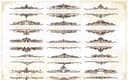 Vintage Ornate Flourish Dividers Vector Set for Laser Cutting