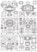 Vintage Ornate Frames and Borders Vector Collection
