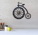 Vintage Penny Farthing Bicycle Wall Clock Laser Cut File