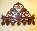 Vintage Scrollwork Wall Shelf Laser Cut Vector File